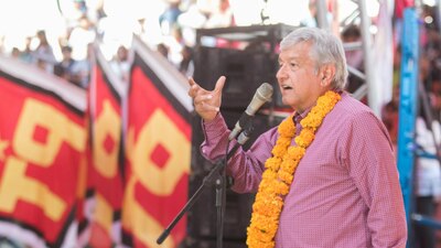 López Obrador llevó su precampaña presidencial a esta entidad