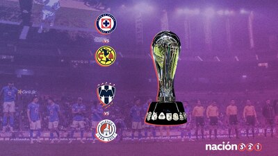 Cruz Azul-América y Monterrey-San Luis definirán la final del Apertura 2024