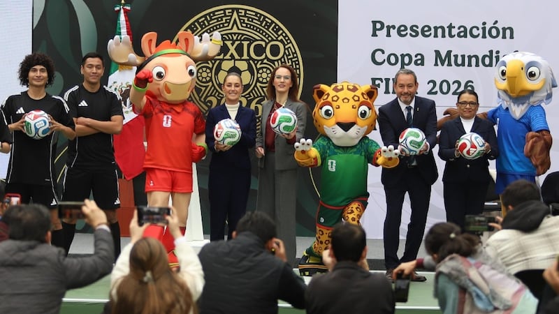 Claudia Sheinbaum presenta la Copa Mundial FIFA 2026
