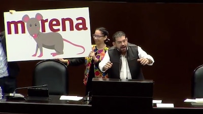 El diputado Francisco Javier Huacus usó la tribuna para burlarse de los morenistas