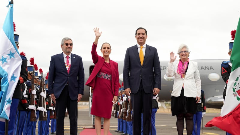 Claudia Sheinbaum llega a la IX Cumbre de la Celac