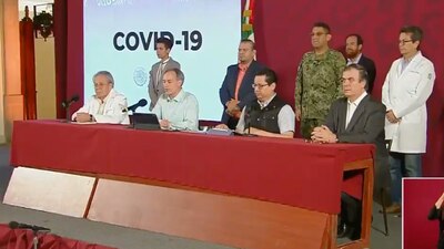 El gobierno hizo un llamado a los mexicanos a quedarse en casa