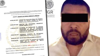 José Alfredo 'N' deberá pagar una "garantía económica" por cinco millones de pesos, así como estar vigilado