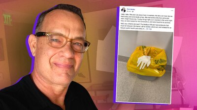 El actor confirmó el resultado en su cuenta de Instragram