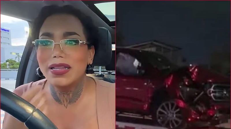 Paolita Suárez de ‘La Perdidas’ sufre accidente mientras conducía su camioneta en León, Guanajuato