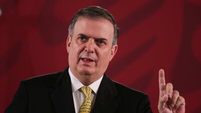 El canciller mexicano fue quien explicó por qué México pidió a EU retornar al exsecretario