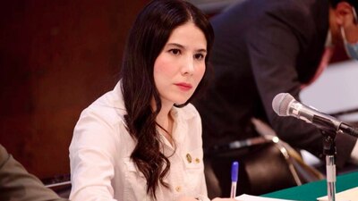 La activista votó en contra de la reforma eléctrica de AMLO el pasado 17 de abril