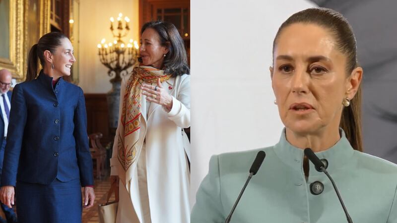 Santander invertirá 2 mil millones de dólares en México, anuncia Sheinbaum