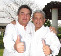 Pío López Obrador entrega al INE copia de investigación de la FGR