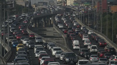 La Ciudad de México padece de un tránsito lento que la ubica entre las peores urbes para conducir
