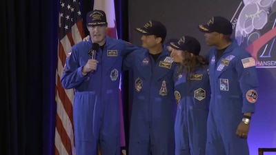 Primera conferencia de astronautas de Artemis II