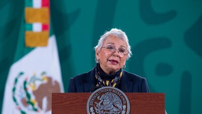 La encargada de la política interna del país es quien ofrece las mañaneras en sustitución de AMLO