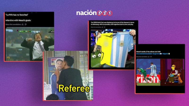 Messi divide las redes: llueven memes por presunta ayuda arbitral, pero también elogios al argentino