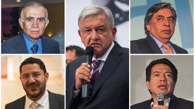 Ellos son algunos de los rostros que dirigen y dirigirán al país acompañando a AMLO