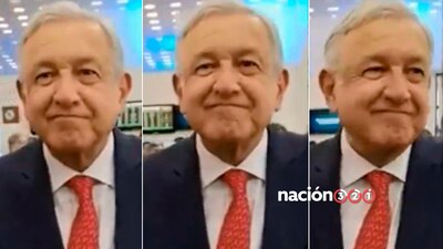 La reacción del presidente es evidente
