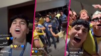 Jugadores del América se burlan del Azul y de las Chivas; los critican en redes