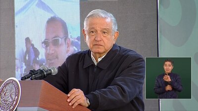 AMLO confía en que pronto se resuelva la medida con el país del norte
