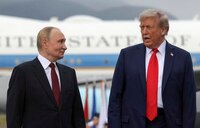 Trump niega “derrota” contra Putin y acusa a la prensa de dar noticias falsas