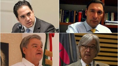 Cuatro de las personas que serán directores de organismos financieros en el gobierno del tabasqueño