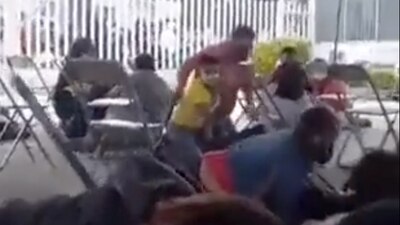 Las autoridades modificaron la cifra de heridos, de manera peliminar se dijo que eran dos