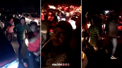 Estos ciudadanos alejaron el mal humor que provoca el tráfico