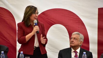 La diputada federal Rocío Nahle quiere llegar al Senado y luego a la Secretaría de Energía en el gobierno de AMLO