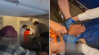 VIDEO: Pasajero se siente inquieto y abre puerta del avión en que viajaba; causa pánico