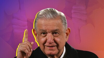 Aprobación baja 7 puntos, comparado con lo obtenido el pasado diciembre