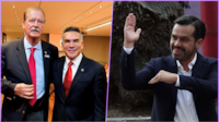 Máynez responde a Fox por alianza opositora: “confunde pasado con futuro porque va usted de reversa”