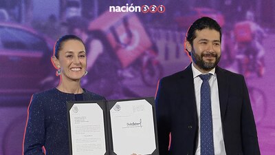 La Presidenta dijo que en México hay 658 mil trabajadores vinculados a las aplicaciones, pero sin derechos laborales