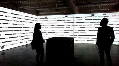 Una de las muestras que ofrece el Centro de Cultura Digital, organizador de un ritual tecnochamánico