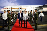 Presidente de Alemania llega a Quintana Roo para encuentro con Sheinbaum