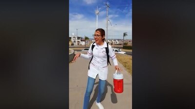 La canción de esta enfermera ha sido compartido más de 70 mil veces