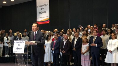 Con la baja de 4 en la bancada, el Grupo parlamentario tricolor en el Senado quedó reducido a nueve integrantes
