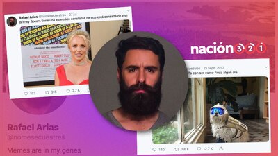 El joven usaba los memes para hacer ácidas bromas y comentarios