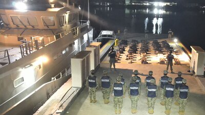 De acuerdo con la Secretaría de la Marina el decomiso podría ascender a $487 millones