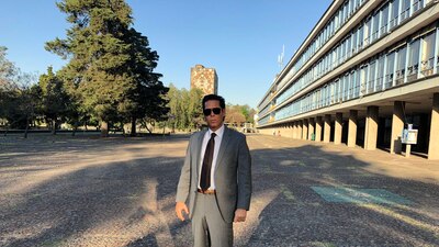 El actor habló con estudiantes de la facultad de Derecho de la UNAM