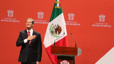 Alfredo del Mazo tomó protesta como gobernador del Edomex este 16 se deptiembre