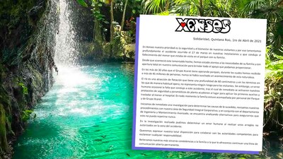 La empresa asegura que el accidente se debió a un error humano