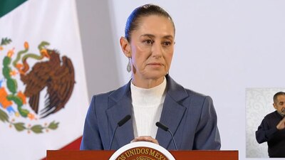 La mandataria mexicana arremetió contra los trabajadores del Poder Judicial que se fueron a paro