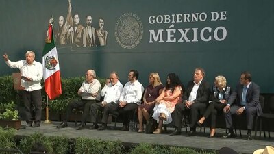 El presidente de México prometió apoyos económicos para los afectados por el sismo en Morelos