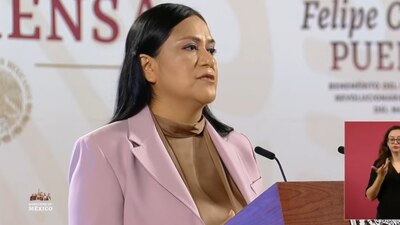 La titular de la Secretaría del Bienestar dio el último informe de la Pensión del Bienestar