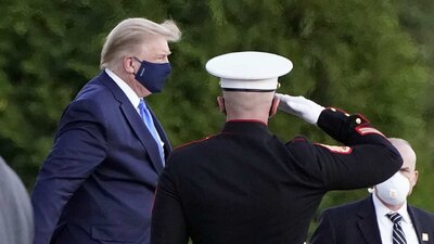 El mandatario reacciona favorablemente al coctel químico que ha recibido tras dar positivo a COVID-19