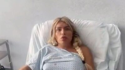 La influencer subió un video tras haber sido intervenida quirúrgicamente