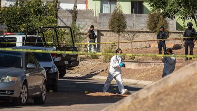 Peritos llegaron a la zona para recabar información