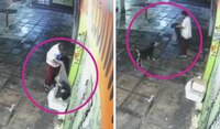 VIDEO: Hombre roba cobija a perrito en situación de calle