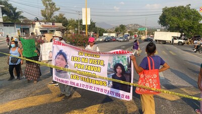 Los familiares pidieron que los encuentren con vida