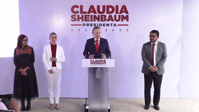 El exministro Arturo Zaldívar se comprometió en sacar adelante las reformas de la virtual presidenta electa