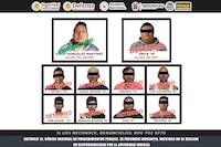Detienen a 9 integrantes de la célula criminal ‘M4′ en el Estado de México