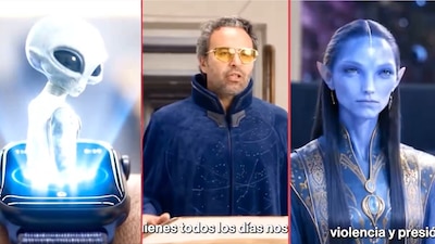 Diputado de Morena en Puebla rinde informe ante el “Parlamento Galáctico” con video de IA